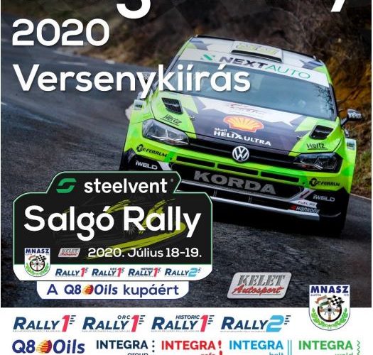 Steelvent Salgó Rally 2020.07.18-19.