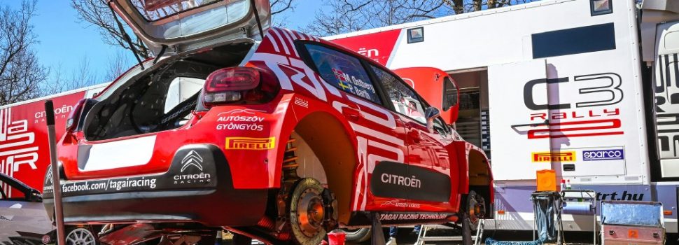 Ahogy mindig, úgy a Salgó Rally-n is nyerni szeretne Citroënjével Mads Østberg!