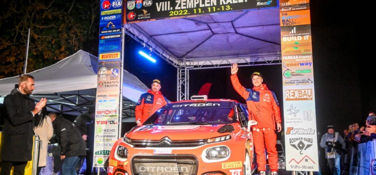 Hatból hat győzelem a Citroënnel, bajnok a Citroën Rally Team Hungary csapata!